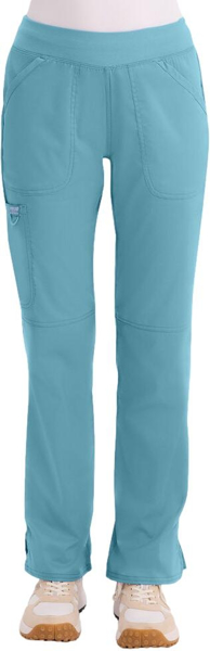 Picture of Cherokee Womens Elastic Waist Cargo Pocket Scrub Pant - Petite (CH-WW110P)