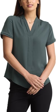 Picture of Biz Collection Womens Madison Short Sleeve Shirt (S628LS)