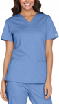 Picture of Cherokee Womens Banded V Neck Scrub Top (CH-WW630)