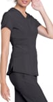 Picture of Cherokee Womens 3 Pocket Knit Panel V Neck Scrub Top (CH-CK623A)