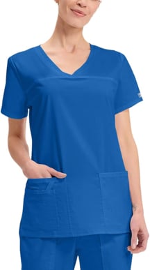 Picture of Cherokee Womens 3-Pocket V-Neck Scrub Top (CH-4727)