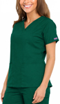 Picture of Cherokee Womens 3-Pocket Dolman V-Neck Scrub Top (CH-4700)