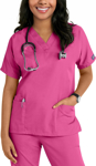 Picture of Cherokee Womens 3-Pocket Dolman V-Neck Scrub Top (CH-4700)