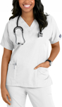 Picture of Cherokee Womens 3-Pocket Dolman V-Neck Scrub Top (CH-4700)