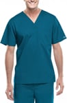 Picture of Cherokee Mens V-Neck Chest Pocket Solid Scrub Top (CH-4743)