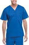 Picture of Cherokee Mens V-Neck Chest Pocket Solid Scrub Top (CH-4743)