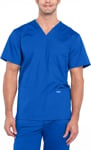 Picture of Cherokee Mens Utility 4-Pocket V-Neck Scrub Top (CH-WW695)
