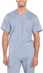 Picture of Cherokee Mens Utility 4-Pocket V-Neck Scrub Top (CH-WW695)