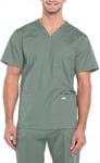 Picture of Cherokee Mens Utility 4-Pocket V-Neck Scrub Top (CH-WW695)