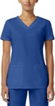 Picture of Cherokee Womens Knit V Neck Solid Scrub Top (CH-WW645)