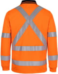 Picture of JB's Wear Hi Vis Long Sleeve NSW/QLD Rail Biomotion X-Back Polo (6DAQL)