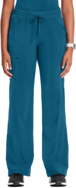 Picture of Cherokee Womens Rib Knit Drawstring Waist Scrub Pant (CH-1123AP)
