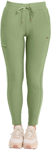 Picture of Cherokee Womens Mid Rise Tapered Leg Drawstring Scrub Pant (CH-CK095P)