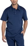 Picture of Cherokee Mens Polo Scrub Top (CH-WW615)