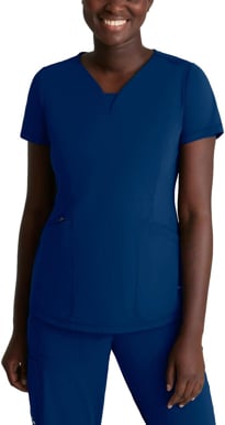 Picture of Skechers Slip-Ins Serene 3 Pocket V Neck Top (SKT220)