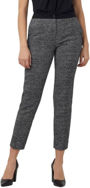 Picture of NNT Uniforms Slimline Pant - Black/White (CAT3SF-BLW)