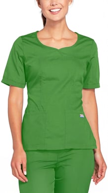 Picture of Cherokee Scrubs-CH-4746-CLR - Women's 3 Pocket Curved Neck Top