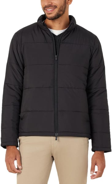 Picture of NNT Uniforms Men's Puffer Jacket - Black (CATBER-BLK)