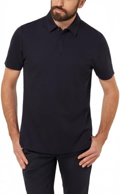 Picture of NNT Uniforms Mens Cotton Pique Polo - Midnight (CATJJX-MDN)