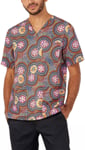 Picture of NNT Uniforms Unisex Bush Tucker Scrub Top - Print (CATRGJ-BTC)