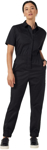 Picture of NNT Uniforms Womens Jenner Jogger Jumpsuit - Black (CAT3WD-BLA)