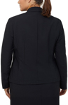 Picture of NNT Uniforms 1 button mid length jacket - Black (CAT1E4-BLK)
