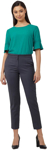 Picture of NNT Uniforms Slimline Detail Pant - Charcoal/Black (CAT3N4-CBL)