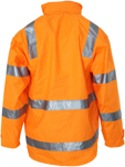 Picture of DNC Workwear Hi Vis VIC Rail Rain Jacket (3968(DNC))