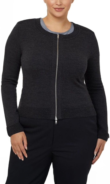 Picture of NNT Uniforms Knit Jacket - Charcoal (CAT5AS-CHP)