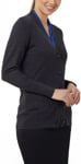 Picture of NNT Uniforms Long Length Cardigan - Charcoal (CAT5B3-CHP)
