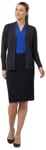 Picture of NNT Uniforms Long Length Cardigan - Charcoal (CAT5B3-CHP)
