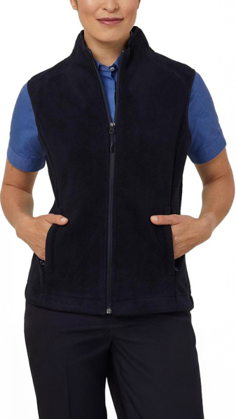 Picture of NNT Uniforms Zip Vest - Navy (CAT745-NAV)