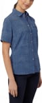 Picture of NNT Uniforms Short Sleeve Action Back Shirt - Navy/Blue (CAT9S2-NBL)