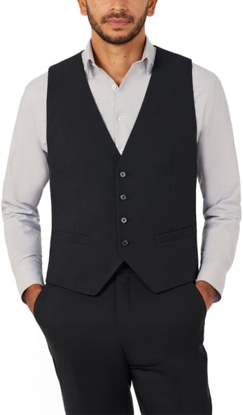 Picture of NNT Uniforms Waistcoat - Black (CATBA3-BLK)