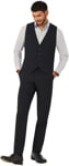 Picture of NNT Uniforms Waistcoat - Black (CATBA3-BLK)