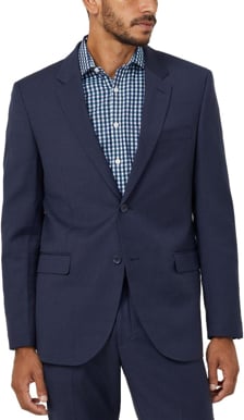 Picture of NNT Uniforms 2 Button Jacket - Blue/Navy (CATB7J-BLN)