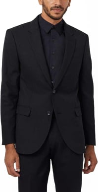 Picture of NNT Uniforms 2 Button Jacket - Black (CATB99-BLK)