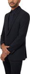 Picture of NNT Uniforms 2 Button Jacket - Black (CATB99-BLK)