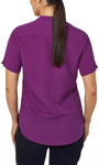 Picture of NNT Uniforms Silvi Spot Print Short Sleeve Tunic - Purple (CAT9XP-PUR)