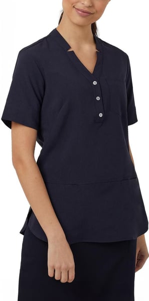 Picture of NNT Uniforms Short Sleeve Tunic - Navy (CAT9XQ-NAV)