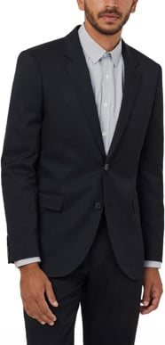 Picture of NNT Uniforms 2 Button Jacket - Black (CATBA2-BKP)
