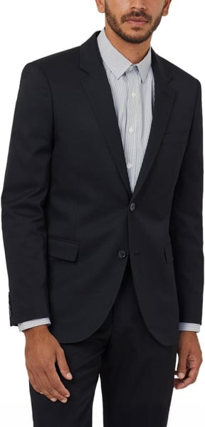 Picture of NNT Uniforms 2 Button Jacket - Black (CATBA2-BKP)