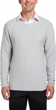 Picture of NNT Uniforms Long Sleeve Knit Jumper - Grey (CATE38-GRY)