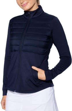 Picture of Sporte Leisure Womens 1/2 Puff Jacket (SCORLO001)