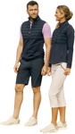 Picture of Sporte Leisure Womens 1/2 Puff Jacket (SCORLO001)
