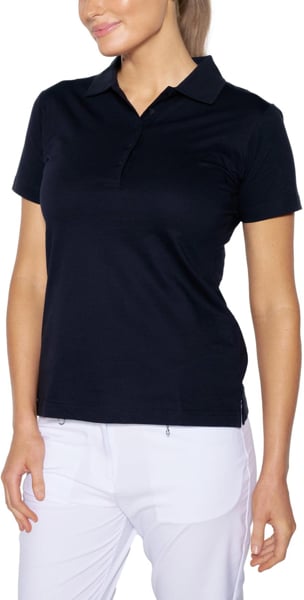 Picture of Sporte Leisure Womens Mercerised Solid Polo (SLC078S)
