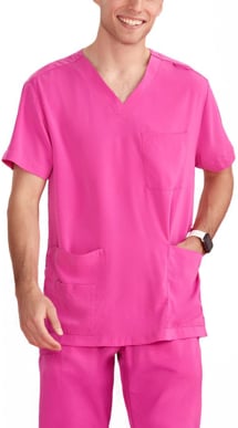 Picture of Bizcare Unisex V-Neck Scrub Top (CST250US)
