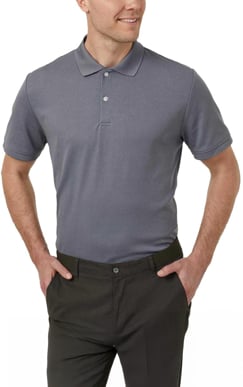 Picture of NNT Uniforms Short Sleeve Polo - Charcoal (CATJ2M-CHP)