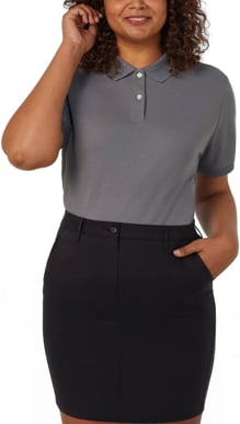 Picture of NNT Uniforms Short Sleeve Polo - Charcoal (CATU58-CHP)