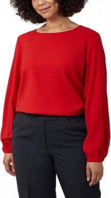 Picture of NNT Uniforms Long Sleeve Blouse - Red (CATUCM-RED)